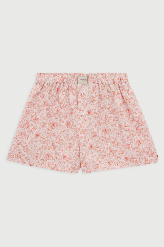 La Boxer Classica, made with Liberty fabric